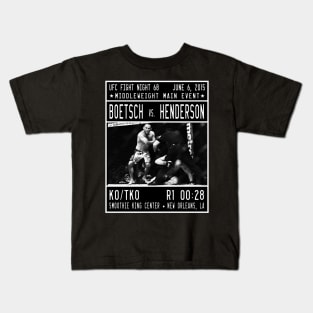 Boetsch vs Henderson Kids T-Shirt